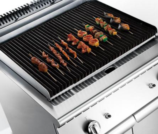 700 Series Gas Lava Rock Grill With KitchenSpot