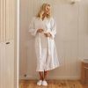 White Bathrobe