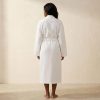 White Bathrobe